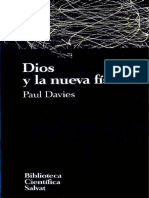 Paul Davies (Paul Charles William Davies) #Dios y La Nueva Física#1994#versión 1#