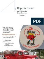 Jump Rope For Heart Program