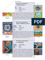 Games Catalogue