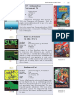 Games Catalogue