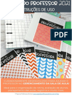 E Book Com Instrucoes Planner de Professor 2021 PPD