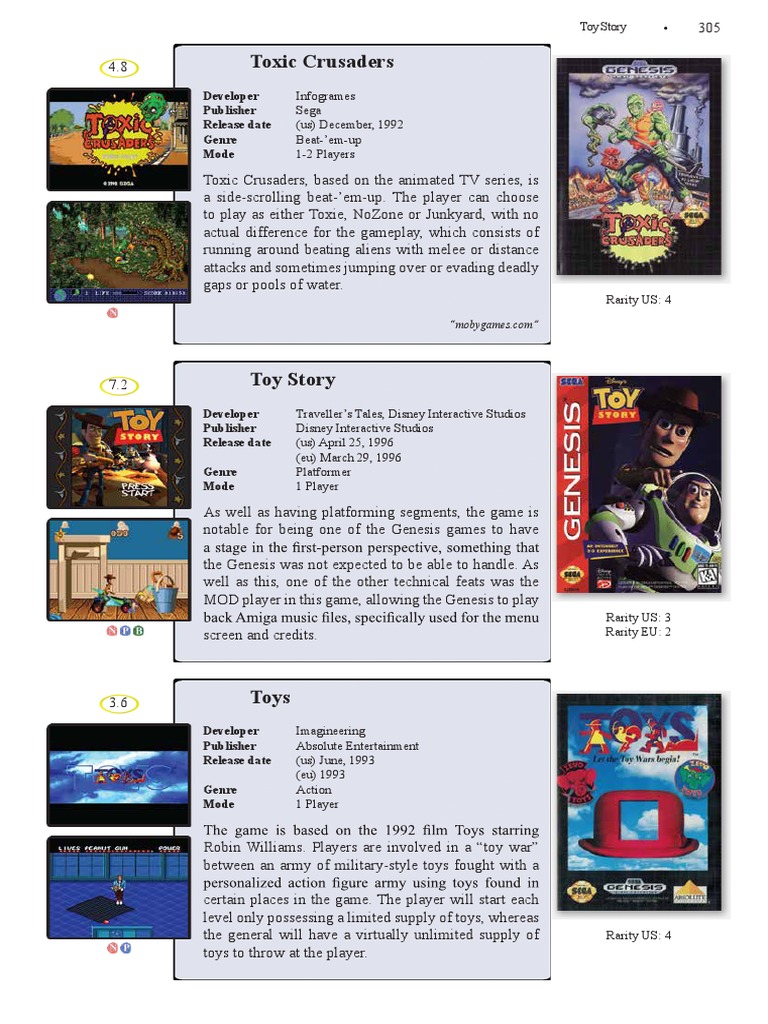 FULL GAMES CATALOG visual data 2