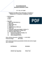 2200 Formato - Recepción Documentos