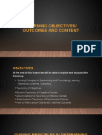 Learning Objectives