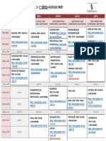 Disciplinas e professores de cursos técnicos