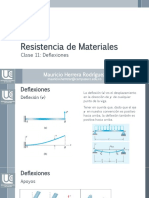 2022-11-02 - Clase11 Resistencia de Materiales PDF