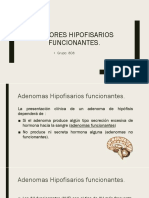 Adenomas hipofisarios funcionantes: tipos, manifestaciones y tratamiento