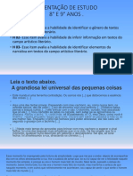 Orientação de Estudo 8° e 9° PDF