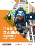Educación Comunitaria Educando Desde y Con La Comunidad PDF