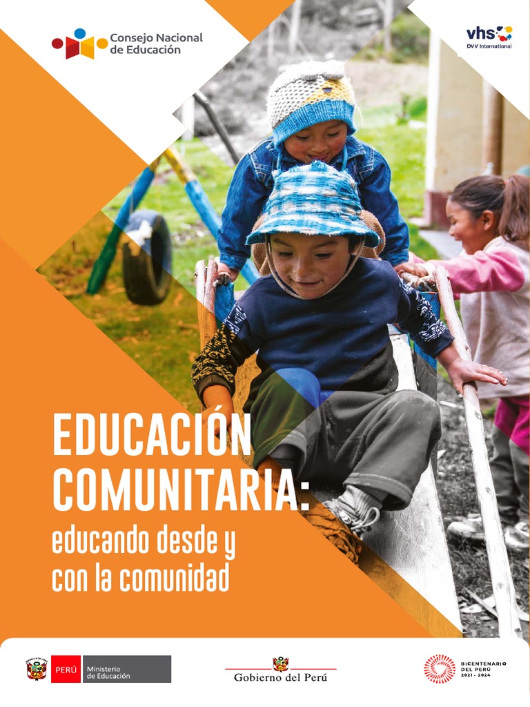 Educación Comunitaria Educando Desde y Con La Comunidad PDF | PDF ...