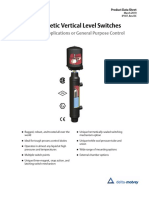 Product Data Sheet Delta Mobrey Vertical Magnetic Level Switches en 67180 PDF