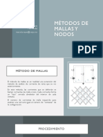 Métodos de Mallas y Nodos PDF