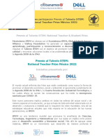 Bases de Participación 2022 - National Teacher Prize México
