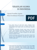 Pertemuan 3 - Sejarah PA Masa Kesultanan Nusantara