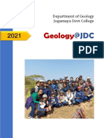 HOD, Geology - Departmental Prospectus - Geology, Jogamaya Devi College-HOD, Geology (2021) PDF