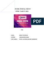 Resume Jurnal Mooc PPPK Tahun 2023