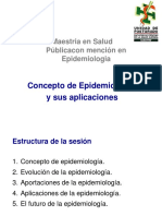 Clase 1 Epidemiologia Introduccion PDF