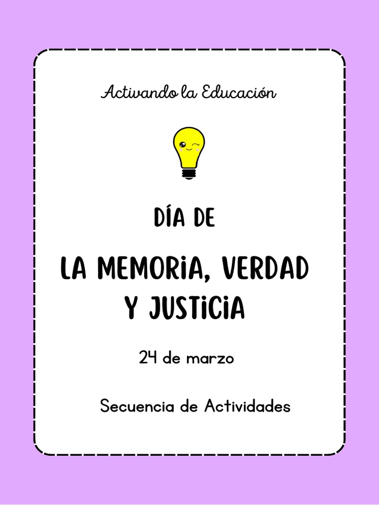 Actividades para el Día de la Memoria | PDF | Memoria