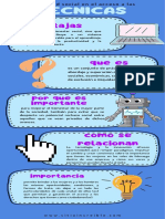 Infografía Algunas Cosas Que Puedes Hacer en Tu Tiempo Libre Divertido Ilustrado Sticker Azul