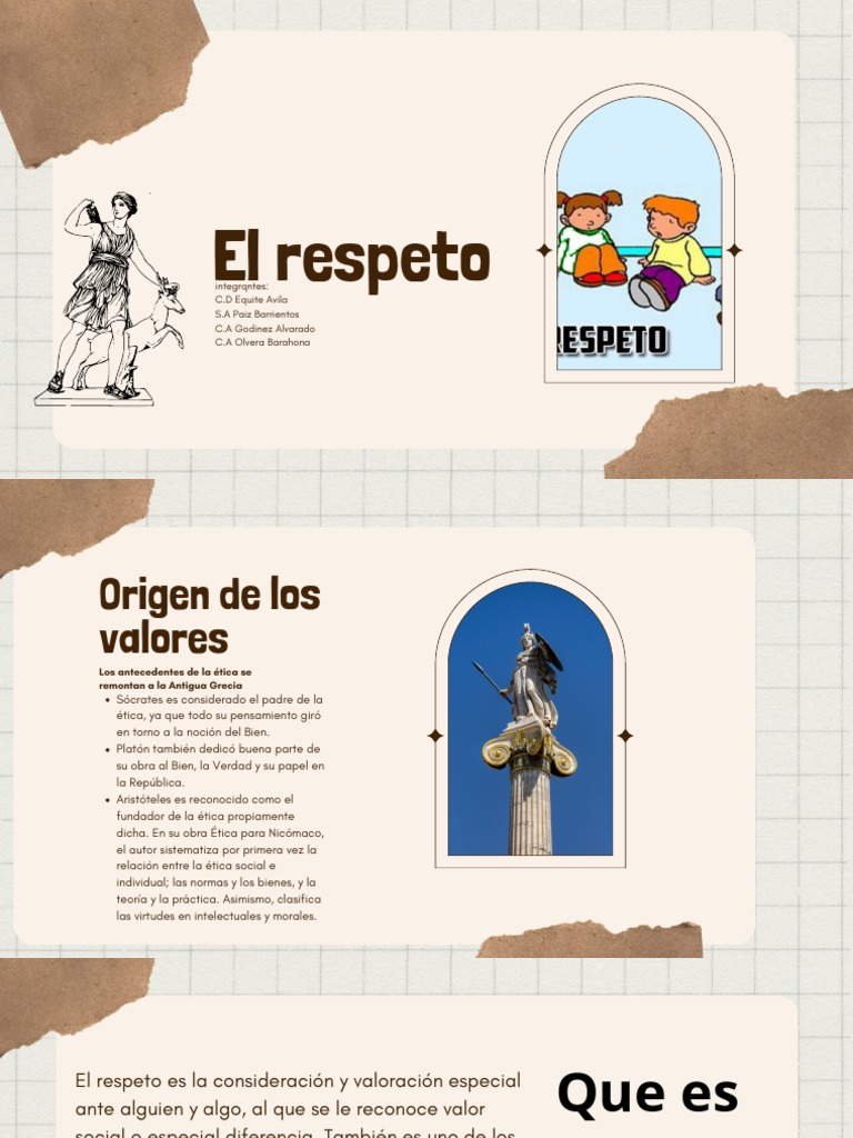 El Valor del Respeto en la Ética | PDF | Instituciones sociales