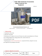 Interlgroup - Quotation of 500L Milk Sterilization Fermentation