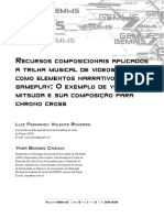 Recursos Composicionais Aplicados A Trilha Sonora de CC