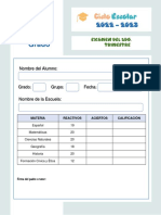 Examen-Trimestral-5-grado-BIMESTRE 2-2022-2023 PDF