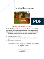 Fall Carnival Fundraiser