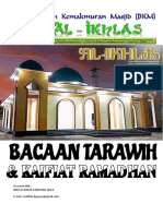 Kaifiat Ramadhan & Bacaan Tarawih PDF
