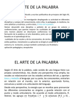 El Arte de La Palabra Taller de La Voz