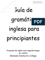 Spanish Grammar Guide