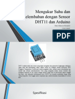 Mengukur Suhu Dan Kelembaban Dengan Sensor DHT11