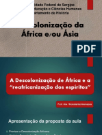 Descolonização da África e independências asiáticas
