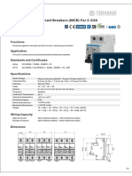 Terasaki MCBs-1 Ficha Tecnica