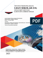 Juknis US SD SMP Lombok Tengah 2023