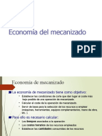 Economia Mecanizado Tiempos