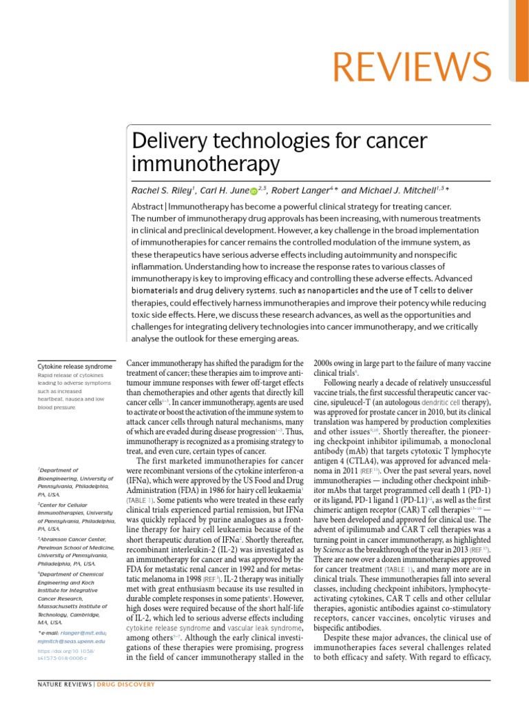 Immuno Therapy | PDF | Immunotherapy | T Cell