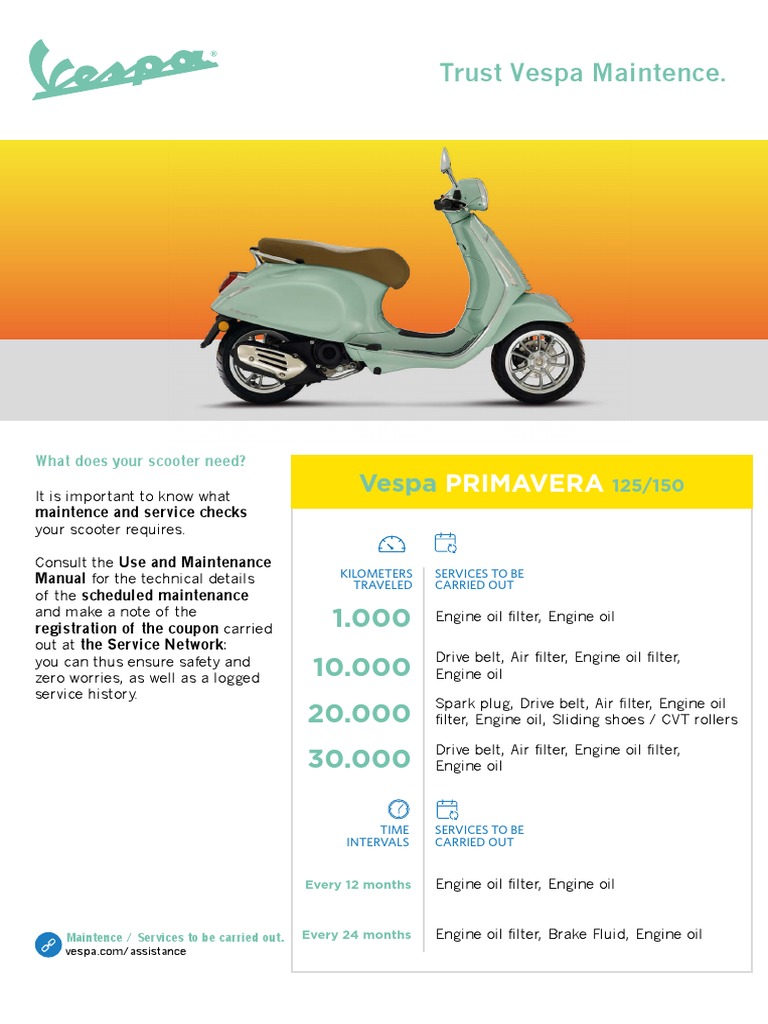 VESPA PRIMAVERA 150 SERVICE MANUAL PDF FREE DOWNLOAD visual data 7