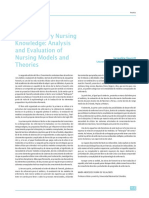 Contemporary Nursing Knowledge Analysis and Evalua