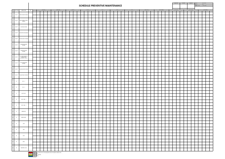 PREVENTIVE MAINTENANCE SCHEDULE FORMAT PDF intelligence overview