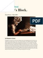 Writer's Block.: Talking About