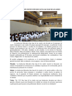 Contextualización Institución Educativa San Juan de Los Andes - Areas de Gestion