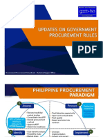 Updates On Govt Procurement Rules