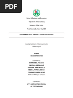 ASSIGNMENT NO. 1 - Chapter 5 Final Income Taxation