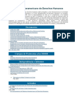 Documentos Del Sistema Interamericano de Derechos Humanos