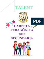 Carpeta Pedagógica 2023
