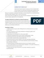 Standards For Spectrophotometer