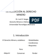 Introducción Al Derecho Minero