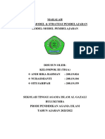 Makalah Model-Model & Strategi Pembelajaran Model-Model Pembelajaran