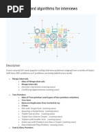 Data Structure and Algorithms For Interviews